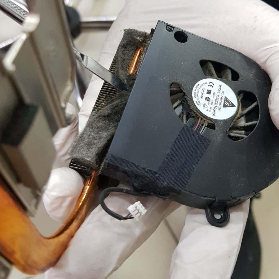 laptop fan temizliği